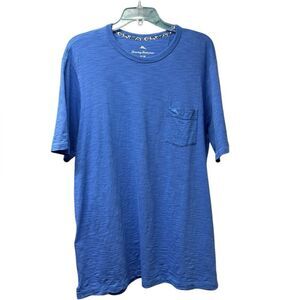 Tommy Bahama Short Sleeve T-Shirt in Blue Size Medium